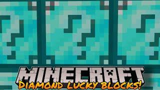 Minecraft ULTIMATE DIAMOND LUCKY BLOCKS!! (1V1V1) w/ Lewis, Noah & Dyma Pws