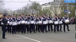 9 Мая 2015 г. Парад Победы.  Барабанщики колледжа государственной и муниципальной службы