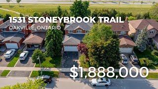 1531 Stoneybrook Trail, Oakville | Cinematic Real Estate Video Tour | SkySight.ca