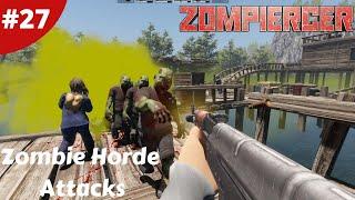 Zombie Horde Attacks Draining The Swamp - Zompiercer - #27 - Gameplay