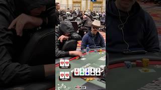 Jesse Lonis goes for value on the river against Dan Smith in the WSOP $250K!