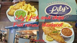 It's fishy Friday come to lily's with us full review #fishandchips #blackpool #food