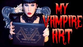 My Vampire Art & Limited Edition Book! | Avelina De Moray