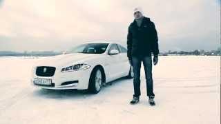 Drom.ru тест Jaguar XF-S: дрифт Никиты Шикова в Тушино