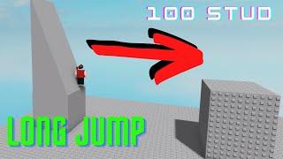 How To Long JUMP 100 STUD | Roblox