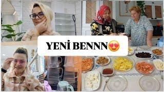 YENİ NİLGÜN MİSAFİRİM VE ANNEMLE BİRLİKTE LAHMACUN YAPTIK