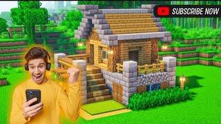 How to build a house in Minecraft || Starter base|| Adam gaming||