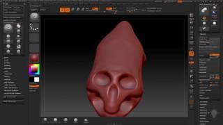 Введение в Zbrush : Основы Dynamesh урок 11