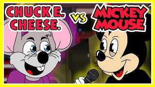 Chuck E. Cheese vs Mickey Mouse (Animated Rap Battle)