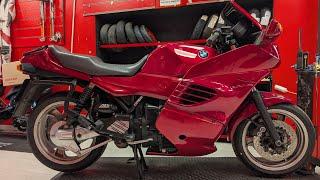 SEVERAL MONTHS IN WORKSHOPS AND MORE THAN 2000 EUROS SPENT BMW K1100RS