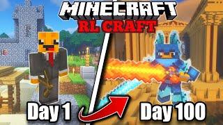 I Survived 100 Days in RL Craft 2.9 (Modded Minecraft)...