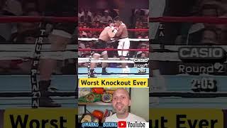 The most brutal knockout in boxing history: Ray Mercer versus Tommy Morrison￼