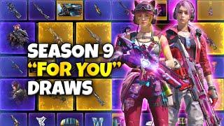 Season 9 "FOR YOU" Draws (2024) | COD Mobile | CODM