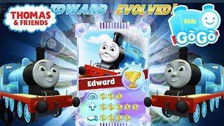 EDWARD Evolves into Super Diamond Racers! Ryan Races with Friends - Thomas and Friends: GoGo Thomas