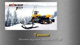 Irbis Dingo T125 Меняем ведомую звезду