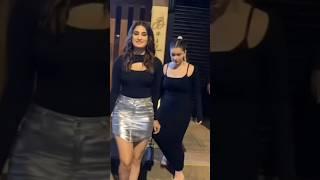 Sara Tendulkar Along With Rasha Thadani Head Out of Restaurant Post Dinner Throwback