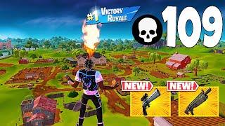 109 Elimination Solo Vs Squads "Zero Build" Gameplay Wins (Fortnite Remix chapter 2)