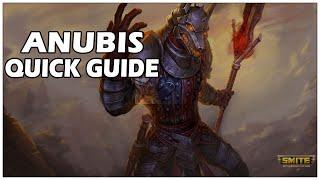 QUICK GUIDE for How to PLAY ANUBIS in SMITE! | Smite Beginner's Guide