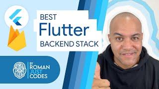 Best Backend Stack for your Flutter Apps -  Shorts by Roman Just Codes