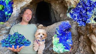 Azurite & Malachite Crystal Mining | New Mexico