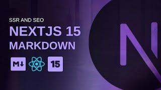Code a Personal Blog with Next.JS and Markdown | NextJS 15 Beginner Project