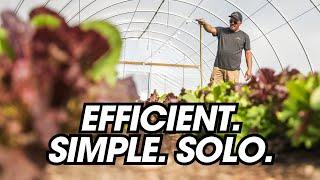 How One Farmer Runs It All Alone (With Systems That Work)