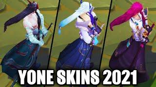 All Yone Skins Spotlight (League of Legends)