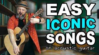 (5) Five Super Easy Beginner Acoustic Songs for Guitar