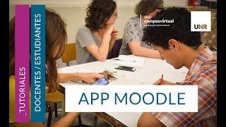 ¿Cómo se utiliza la APP de Moodle? Tutorial