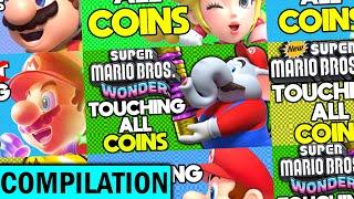 Every "Touch All Coins" 2D Mario Compilation!