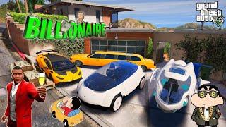 Franklin And Shinchan Collecting Rare Billionaire Supercars in GTA5 || Varun the gamer 2.0