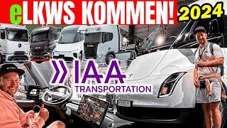 Vergiss Diesel-LKWs! Brandneue Elektro-LKWs kommen! Highlights der IAA Transportation 2024 | EFIEBER