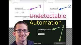 Undetectable automation with SeleniumBase UC Mode and undetected-chromedriver. (Python)