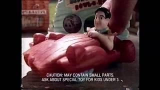 RocDonald's Happy Meal ad - The Flintstones movie toys (1994)