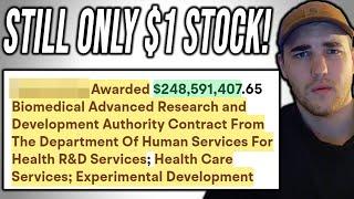 This $1 stock was Awarded a $248,000,000 contract and nobody knows yet!