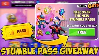 Steampunk stumble pass giveaway | how to get free gems in stumble guys new update