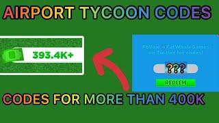 *OP* Codes For Airport Tycoon 2023 || Airport Tycoon Codes