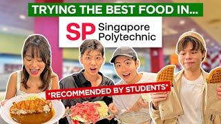 Trying BEST food in Singapore Poly! *RECOMMENDED BY STUDENTS*