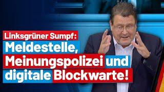 Meldestelle aus linksgrünem Sumpf: Die Gleichschaltung geht weiter!  Stephan Brandner - AfD-Fraktion