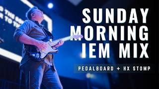 Pedalboard + HX Stomp Live (Dr. Z Z-80 Presets) // IEM Sunday Service