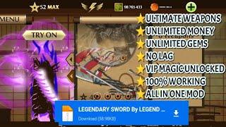 Legendary Weapons Vip Mod Part 1| Shadow Fight 2 Mod