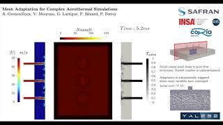 [YALES2] Mesh Adaptation for Complex Aerothermal Simulations