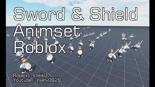 Sword & Shield Animset for Roblox