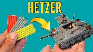 Tank Destroyer Jagdpanzer 38 "Hetzer" from Clay!