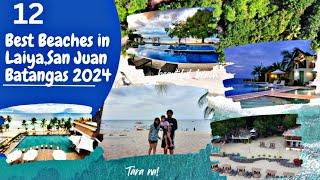 12 Best Beaches in Laiya San Juan Batangas 2024 | Tito Jonz TV