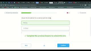 06 ID and Class Selectors | Introduction to CSS | sololearn