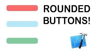 How To Make Rounded Buttons/Labels In XCode 8
