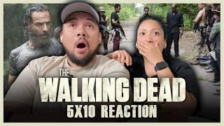 See My Wife Experience *WALKING DEAD* for the First Time | 5x10 | Them