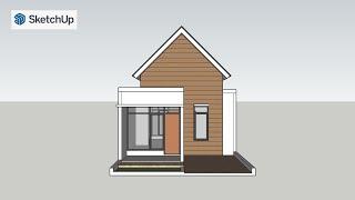 Sketchup for beginner | How to make  house design