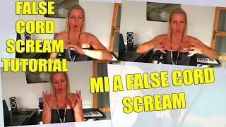 Mi a FALSE CORD SCREAM / Avagy hogy működik az ÁLhangszalag / Phoenix Vocal Studio #tutorial #Scream